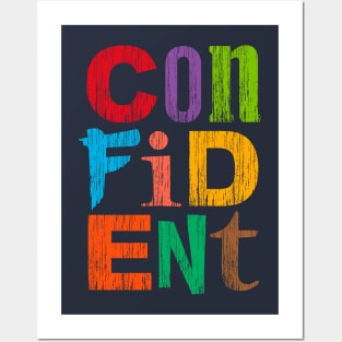 Confident Posters and Art